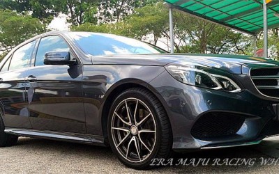 Mercedes E-class w212 go to 18″ sport rim with  Michelin PS 3 Tyre.